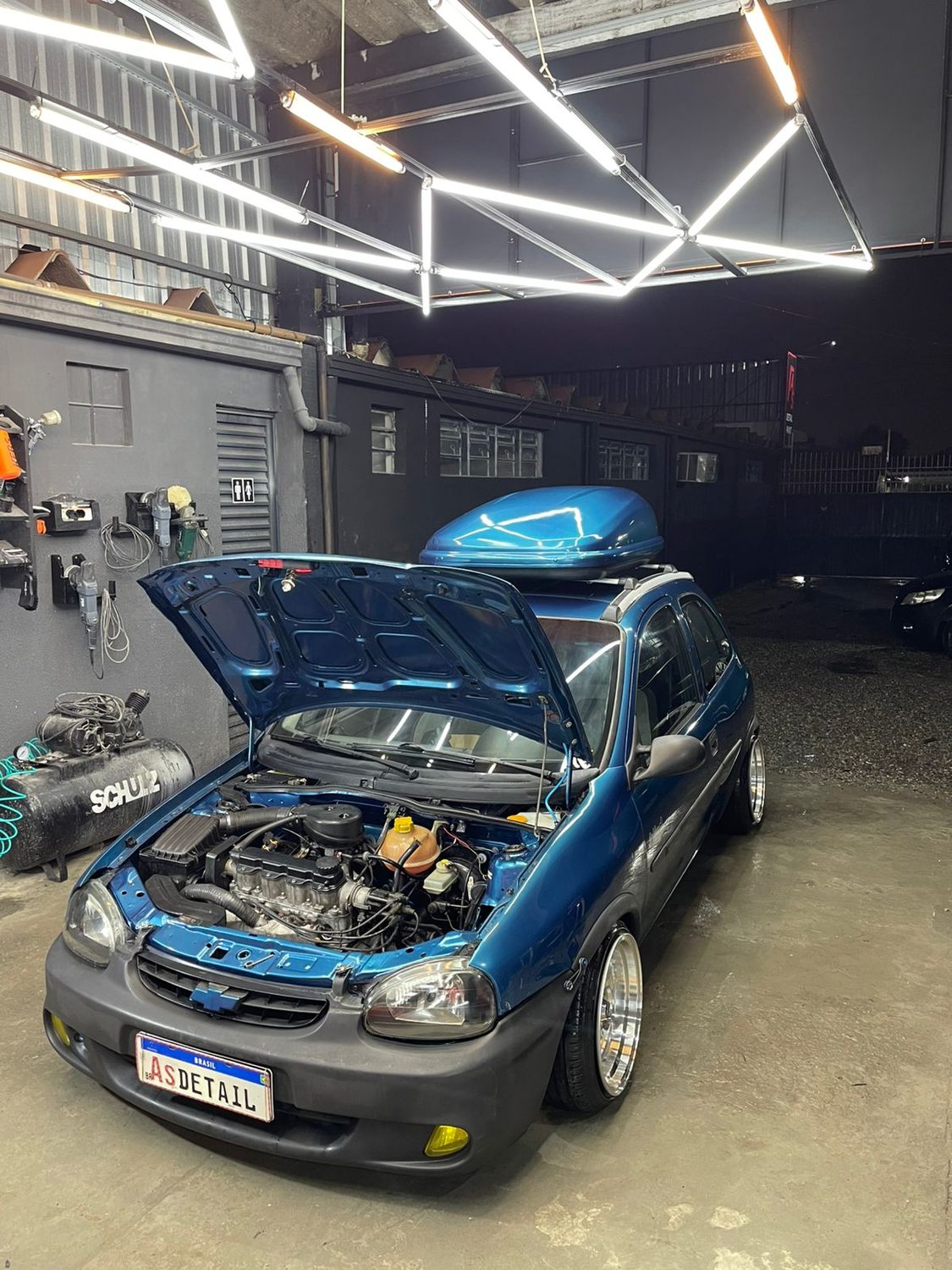 Lavagem de motor